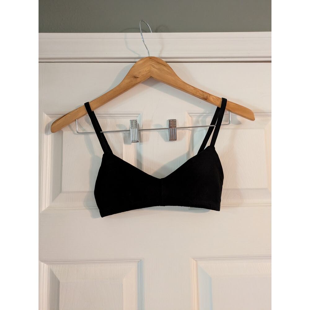 MATE The Label Organic Comfort Bralette Black XS NWOT